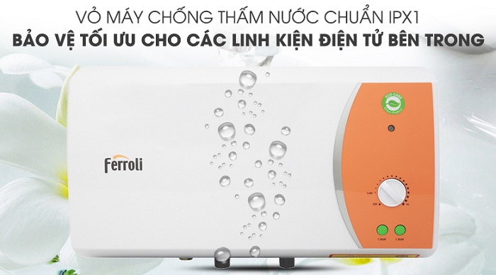 Máy nước nóng gián tiếp Ferroli Verdi TE 15 lít