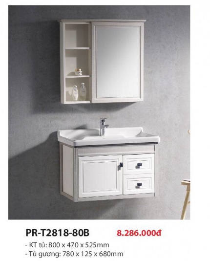 Tủ Lavabo cao cấp PR-2818-80